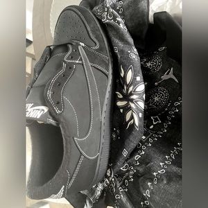 Air Jordan 1 Low OG X Travis Scott Black Phantom
